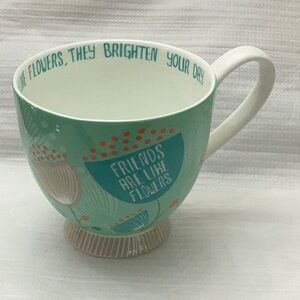 Portobello “Friends Are Like Flowers” Mug